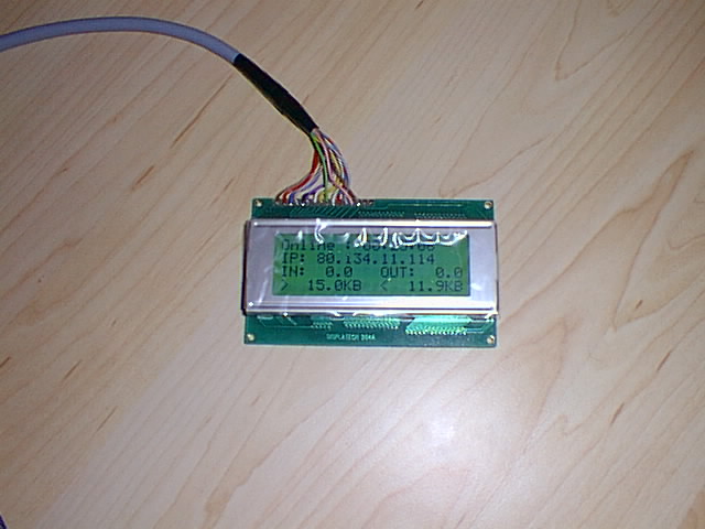 Und f&uuml;r meinen Router nen nettes LCD.